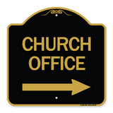 Church Office (With Right Arrow)