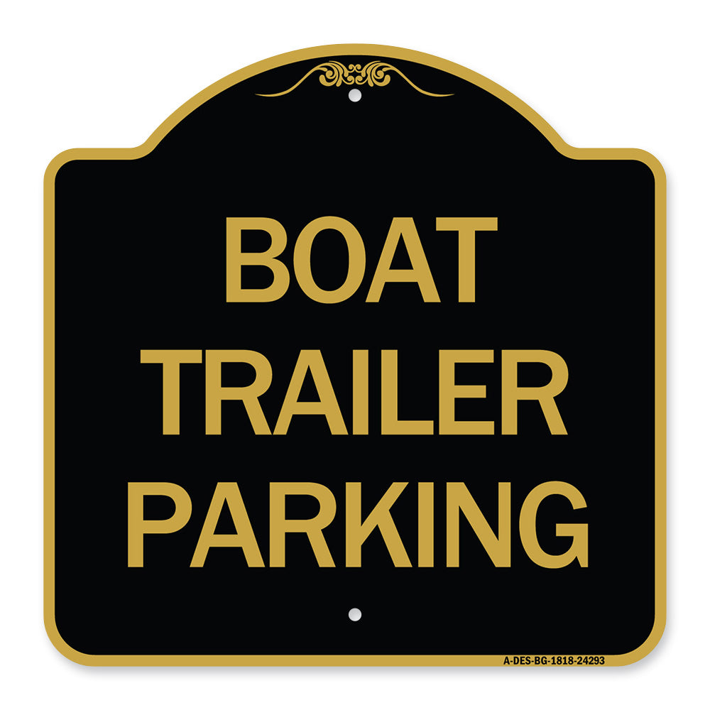 Boat Trailer Parking