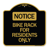 Bike Rack for Residents Only
