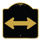 Bidirectional Arrow (Black)