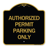 Authorized Permit Parking Only