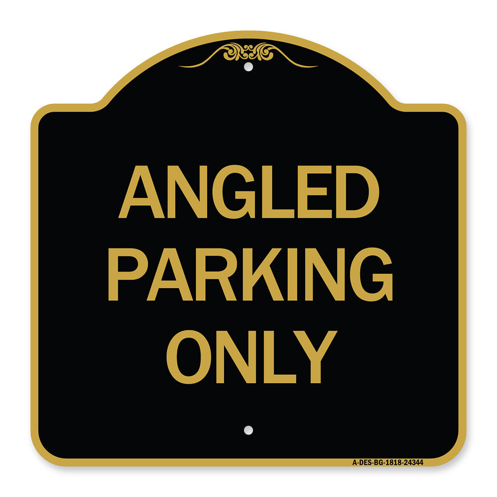 Angle Parking Only