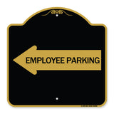 Employee Parking (With Left Arrow)