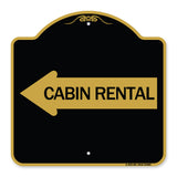 Cabin Rental (With Left Arrow)