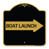Boat Launch (With Right Arrow)