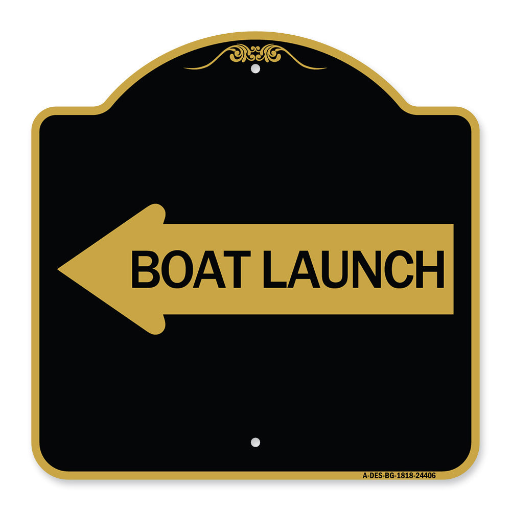 Boat Launch (With Left Arrow)