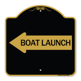 Boat Launch (With Left Arrow)