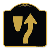 Beware of Curb Graphic