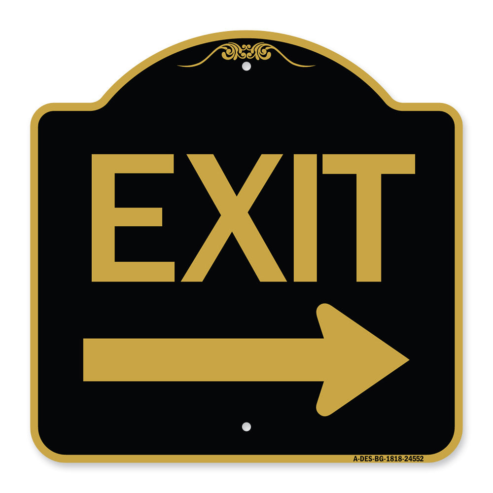 Exit with Right Arrow