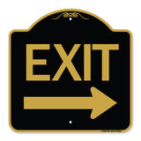 Exit with Right Arrow