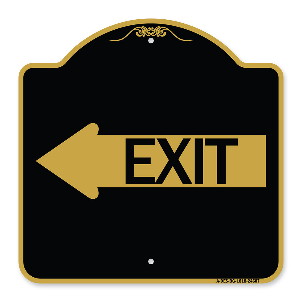 Exit (With Left Arrow)