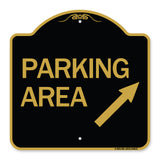 Parking Area (Up Right Arrow Symbol)
