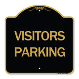 Parking Lot Sign Visitors Parking