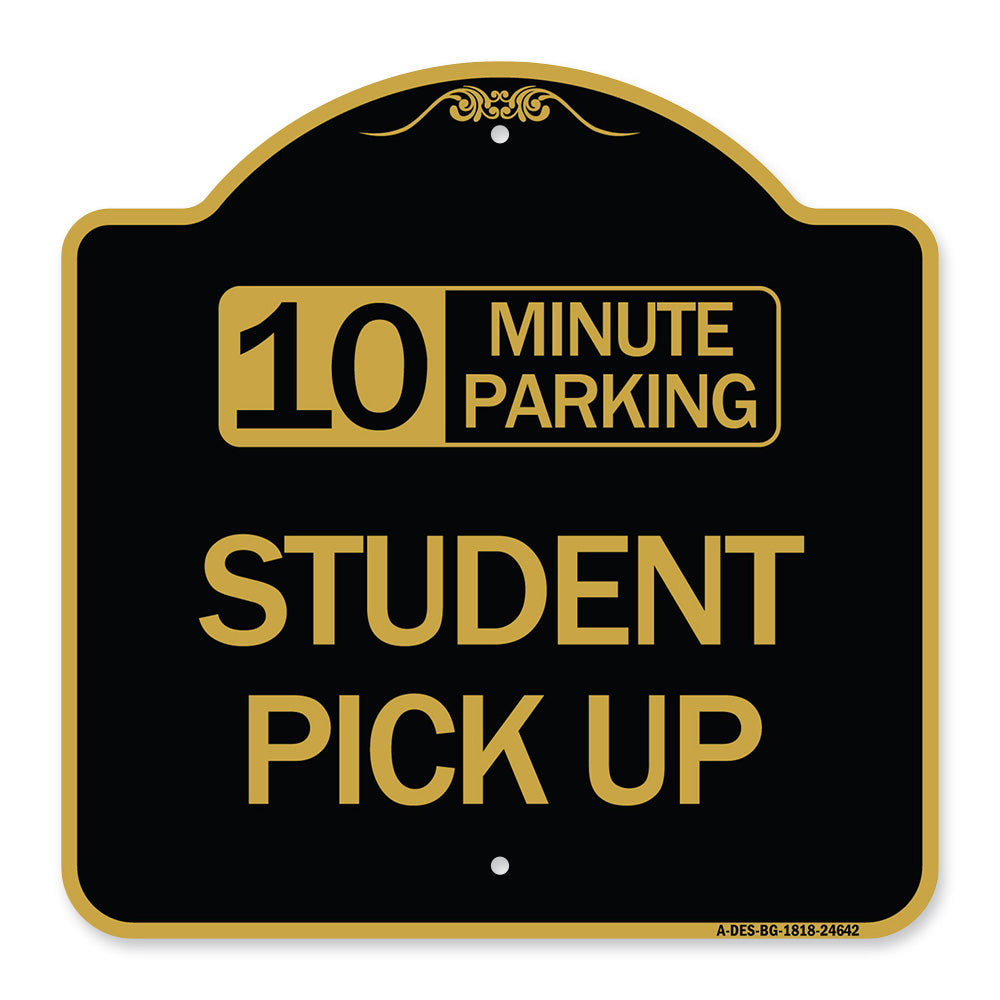 10 Minute Parking Student Pick Up