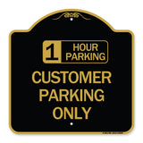 1 Hour Parking Customer Parking Only