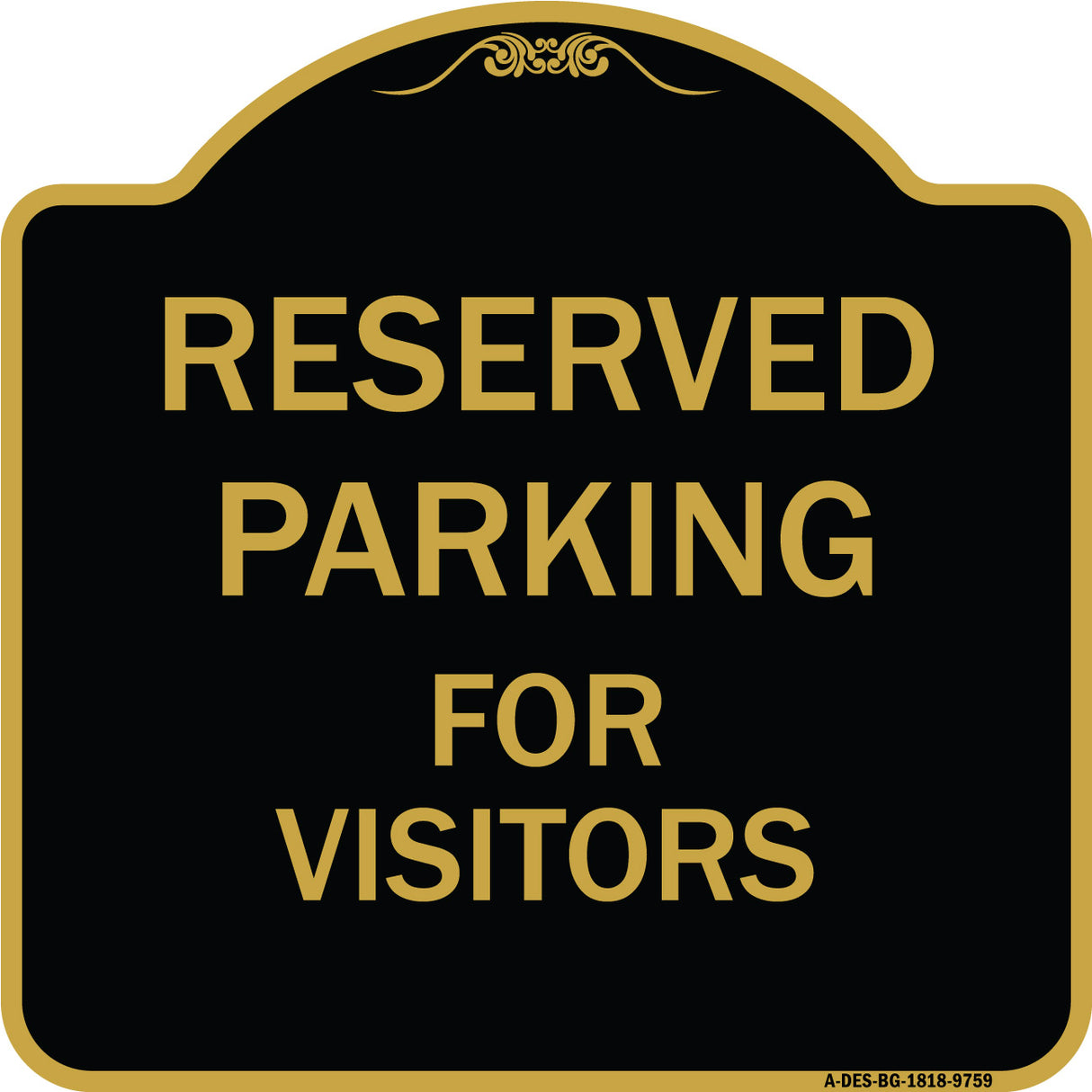 Reserved Parking For Visitors