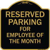 Reserved Parking For Employee Of The Month
