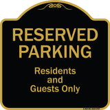Reserved Parking - Residents And Guests Only