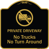 Private Driveway. No Trucks No Turnaround