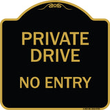 Private Drive No Entry