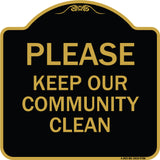 Please Keep Our Community Clean