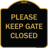 Please Keep Gate Closedplease Keep Gate Closed