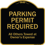 Parking Permit Required All Others Towed At Owner's Expense