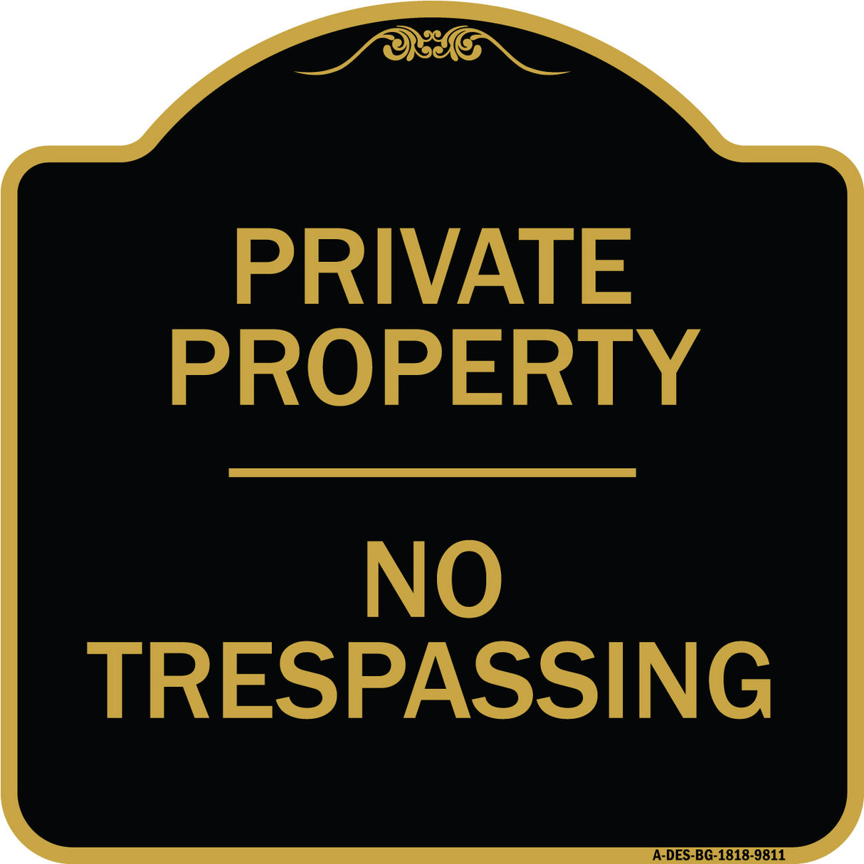 No Trespassing