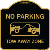 No Parking Tow Away Zone