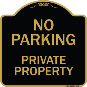 No Parking Private Property