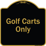 Golf Carts Only