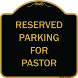 Reserved Parking For Pastor