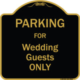 Parking For Wedding Guests Only