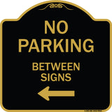 No Parking Between Signs