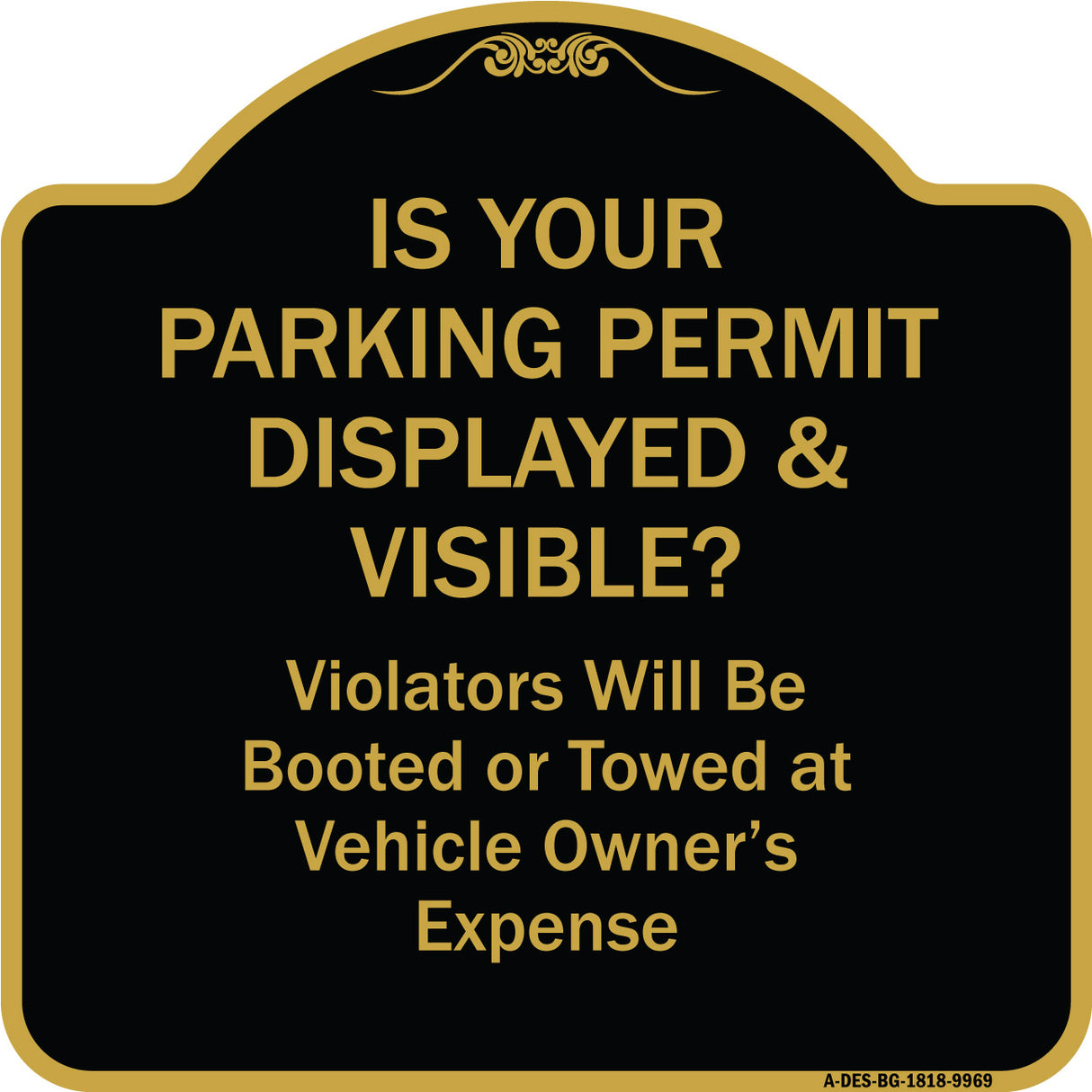 Is Your Parking Permit Displayed & Visible