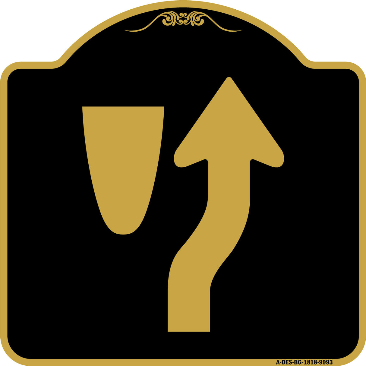 Beware Of Curb Graphic