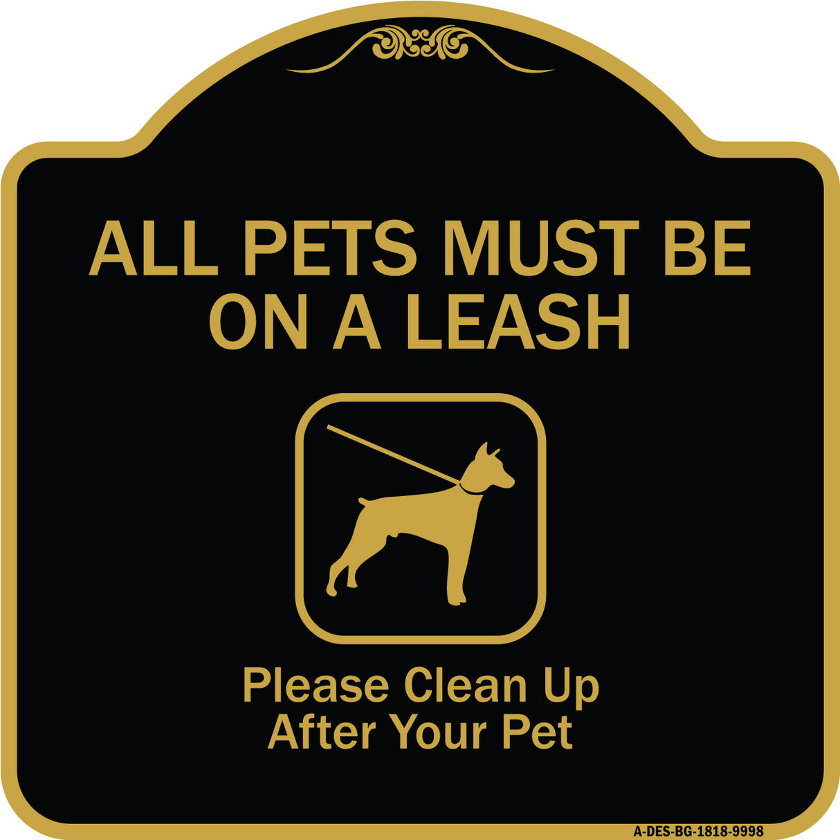 All Pets Must Be On A Leash Please Clean Up After Your Pet
