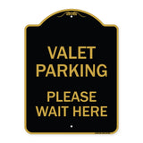 Valet Parking Please Wait Here