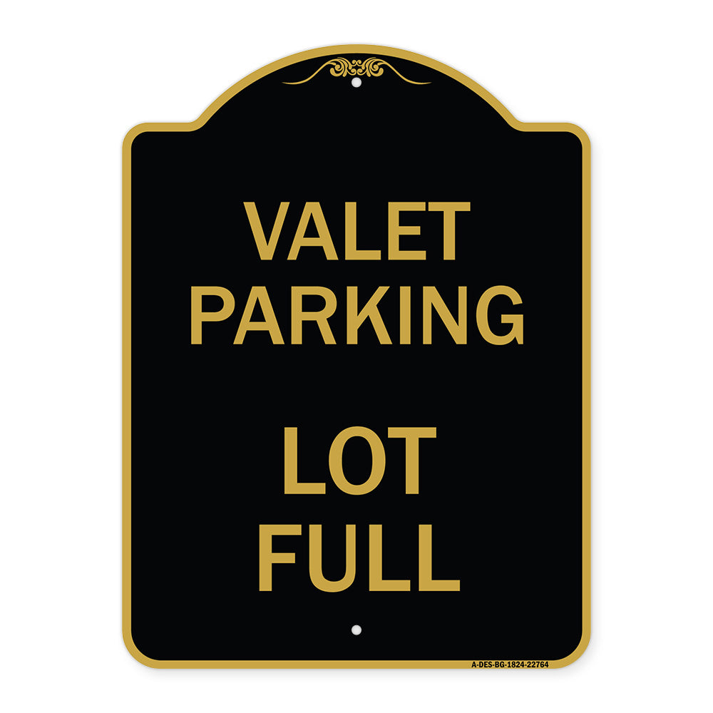 Valet Parking Lot Full