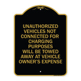 Unauthorized Vehicles Not Connected for Charging Purpose Will Be Towed