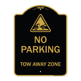 Tow Away Zone with Graphic