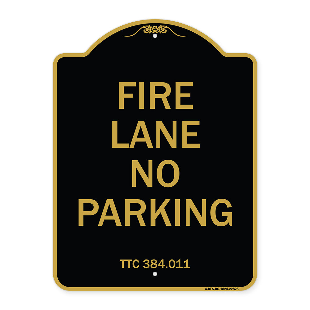 Texas Fire Lane No Parking
