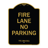 Texas Fire Lane No Parking