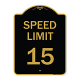 Speed Limit 15 Mph