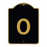 Sign with Letter O