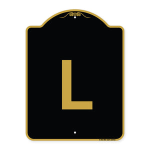 Sign with Letter L