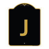 Sign with Letter J