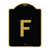 Sign with Letter F
