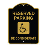 Reserved Parking - (With Handicap Symbol) Be Considerate