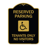 Reserved Parking Tenants Only No Visitors (With Graphic)